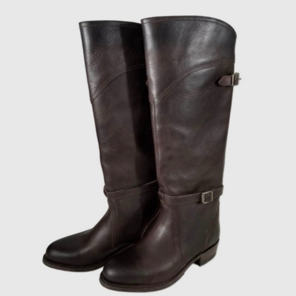 FRYE Durado Lug Leather Knee High
Riding Boots, brown - Picture 11 of 11